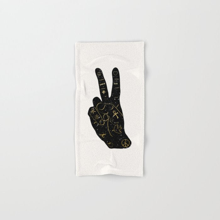 Peace Bath Towel Gallery Image 1