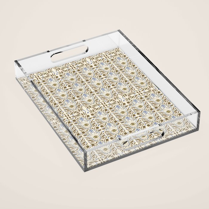 Hamsa Hands Acrylic Tray Gallery Image 1