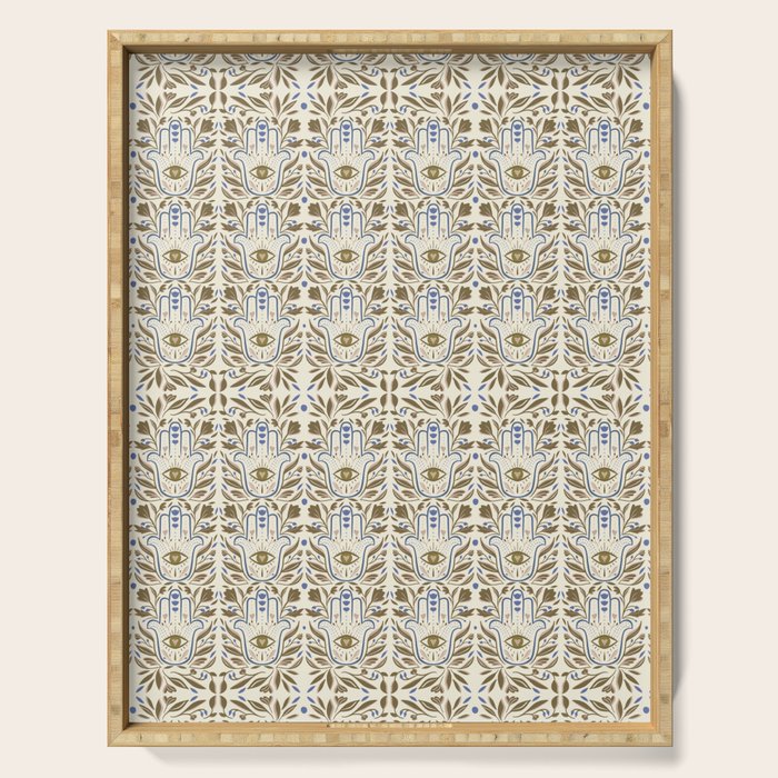 Hamsa Hands Serving Tray Gallery Image 1