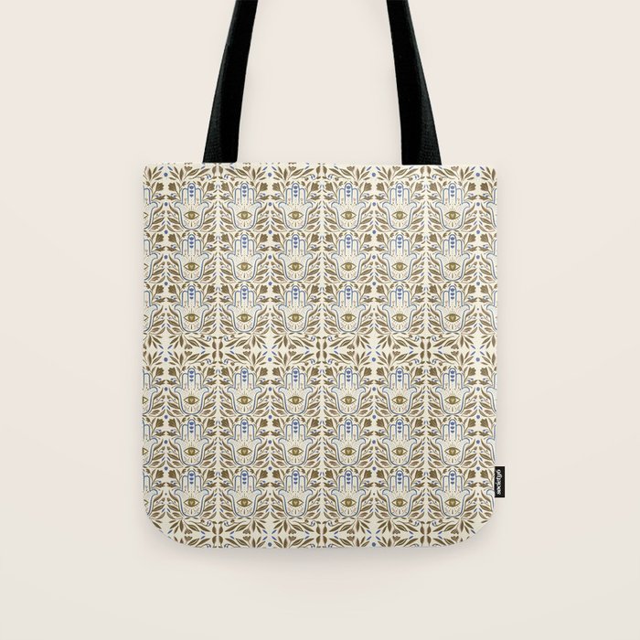 Hamsa Hands Tote Bag Gallery Image 1