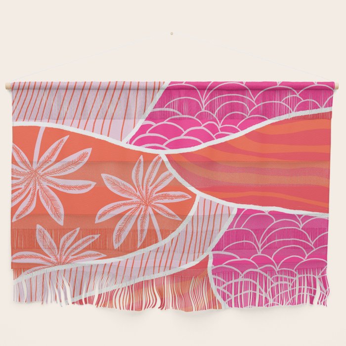 kauai, pink Wall Hanging Gallery Image 1