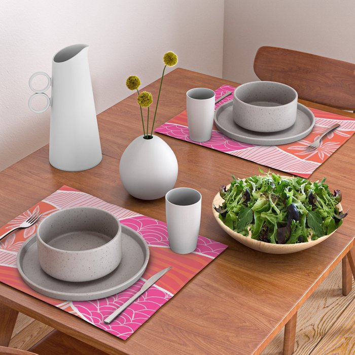 kauai, pink Placemat Gallery Image 2