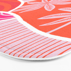 kauai, pink Bath Mat Gallery Image 3