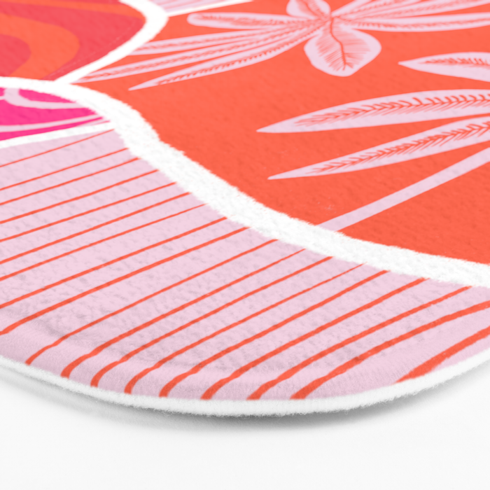 kauai, pink Bath Mat Gallery Image 3