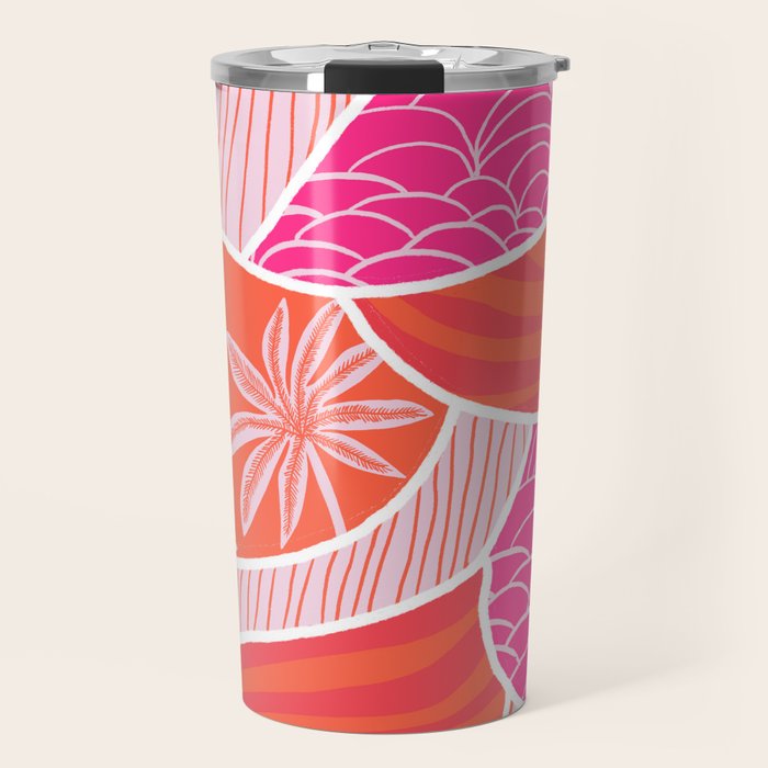 kauai, pink Travel Mug Gallery Image 1