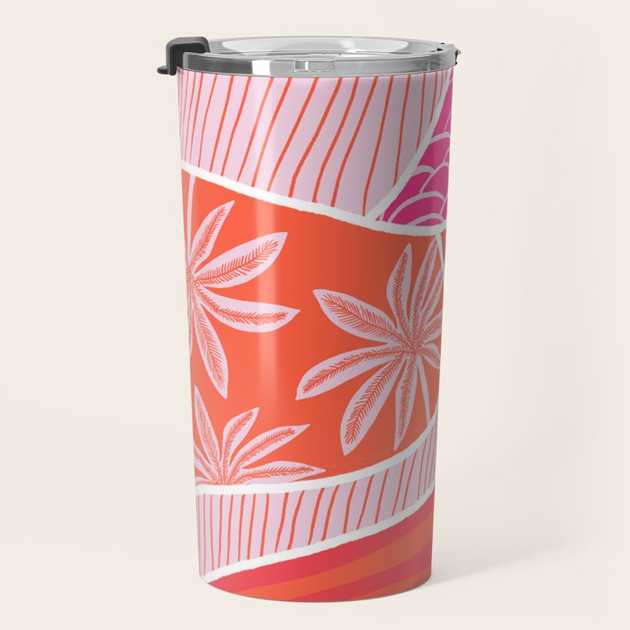 kauai, pink Travel Mug Gallery Image 3