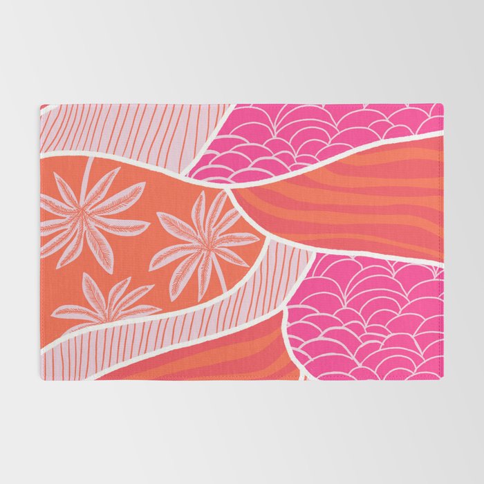 kauai, pink Rug Gallery Image 2