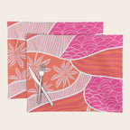 kauai, pink Placemat Gallery Image 1