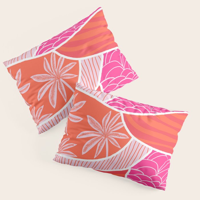 kauai, pink Pillow Sham