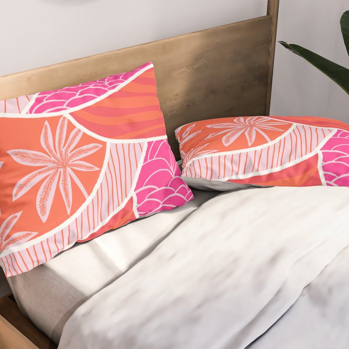 kauai, pink Pillow Sham Gallery Image 2