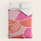 kauai, pink Duvet Cover Gallery Image 6