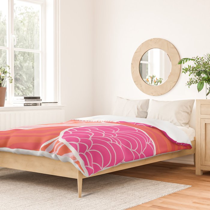 kauai, pink Duvet Cover Gallery Image 2