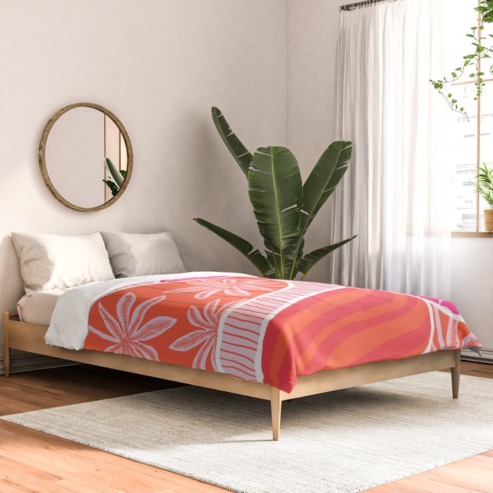 kauai, pink Comforter Gallery Image 2