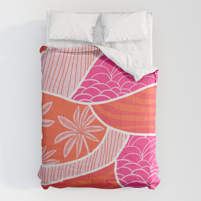 kauai, pink Comforter Gallery Image 1