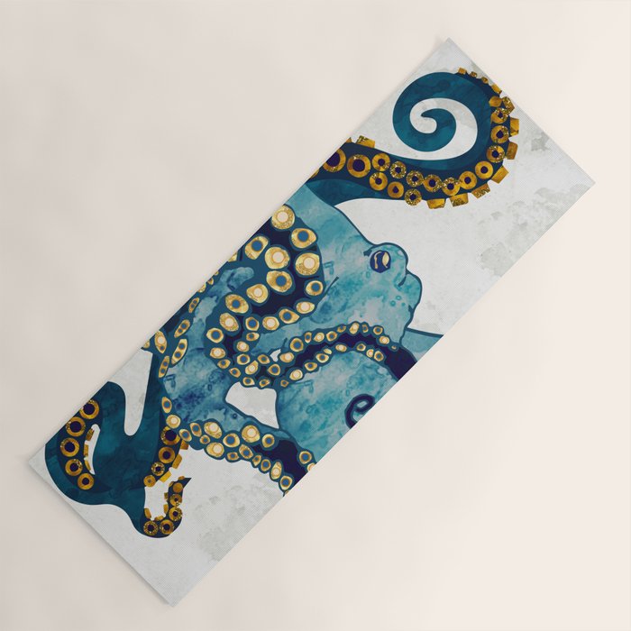 Metallic Octopus VI Yoga Mat Gallery Image 1
