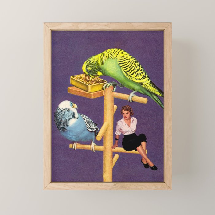 Birdie Mini Art Print Gallery Image 1