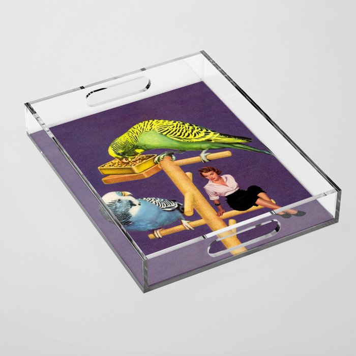 Birdie Acrylic Tray Gallery Image 1