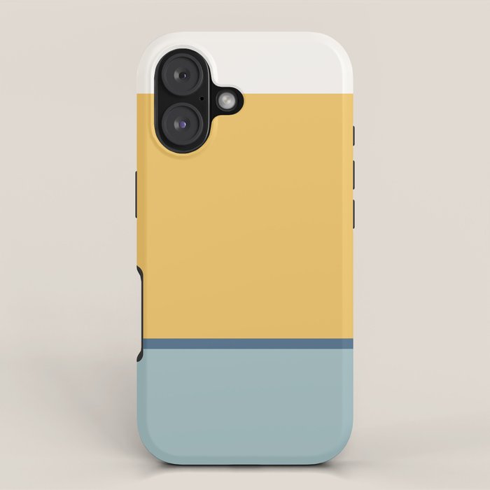 Contemporary Color Block XIII iPhone Case Gallery Image 1