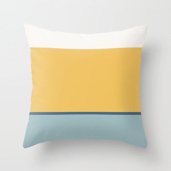 Contemporary Color Block XIII Throw Pillow Gallery Image 6