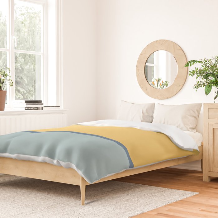 Contemporary Color Block XIII Duvet Cover Gallery Image 2
