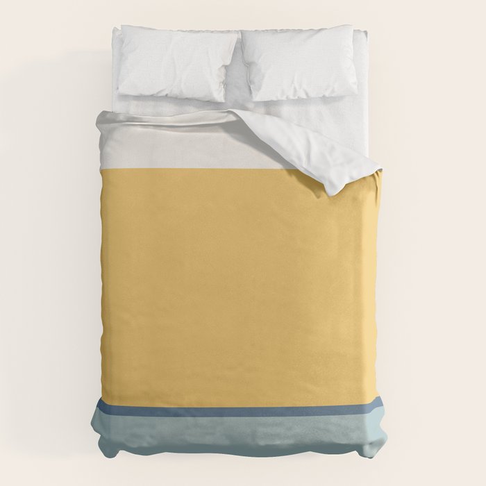 Contemporary Color Block XIII Duvet Cover Gallery Image 6