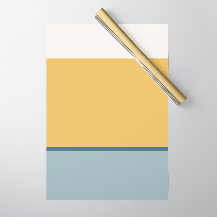 Contemporary Color Block XIII Wrapping Paper Gallery Image 1