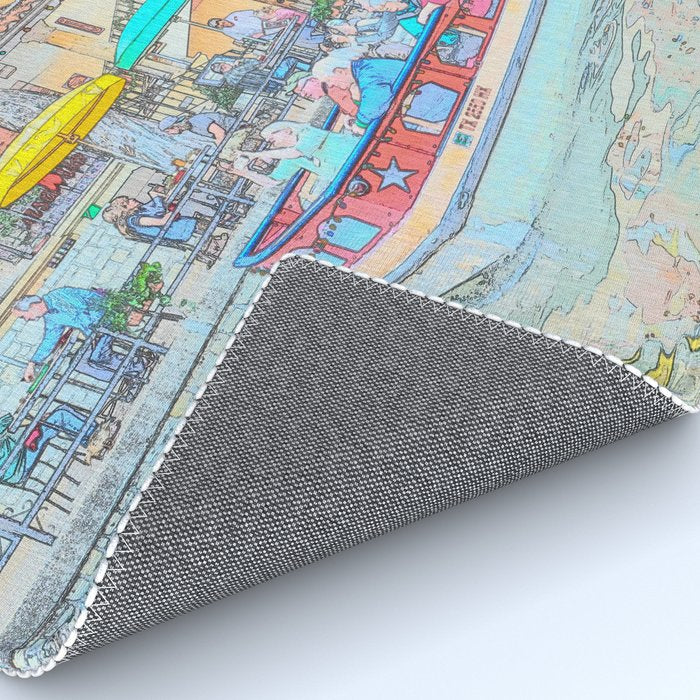 Ride Down The River - San Antonio, Texas Rug Gallery Image 4