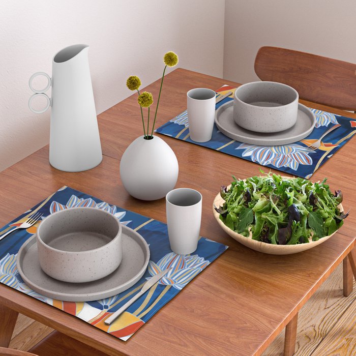 Bold Botanical Placemat Gallery Image 2