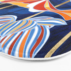 Bold Botanical Bath Mat Gallery Image 3