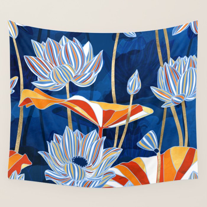 Bold Botanical Wall Tapestry Gallery Image 1