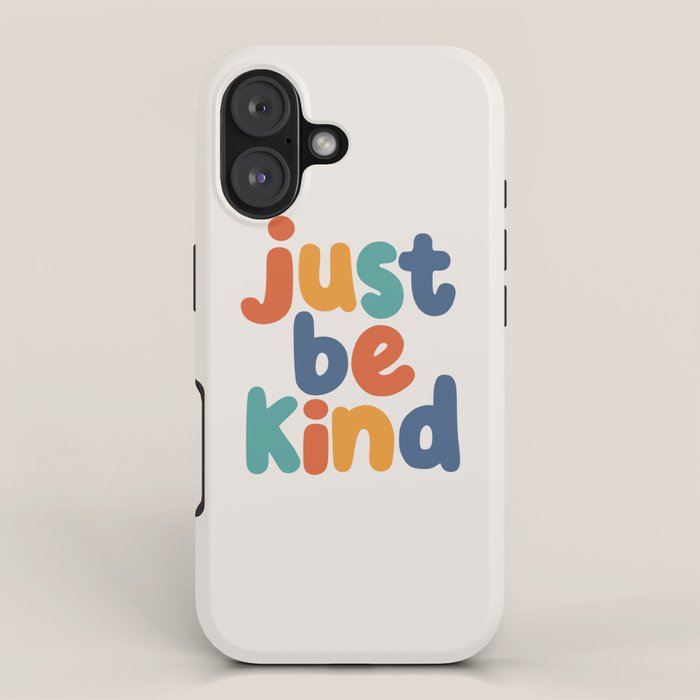 Just Be Kind iPhone Case Gallery Image 1