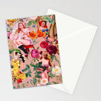 Floral and Pin-Up Girls III Stationery Card Gallery Image 2
