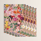 Floral and Pin-Up Girls III Wrapping Paper Gallery Image 3