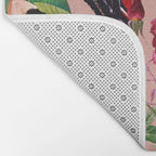 Floral and Pin-Up Girls III Bath Mat Gallery Image 2