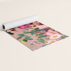 Floral and Pin-Up Girls III Yoga Mat Gallery Image 2