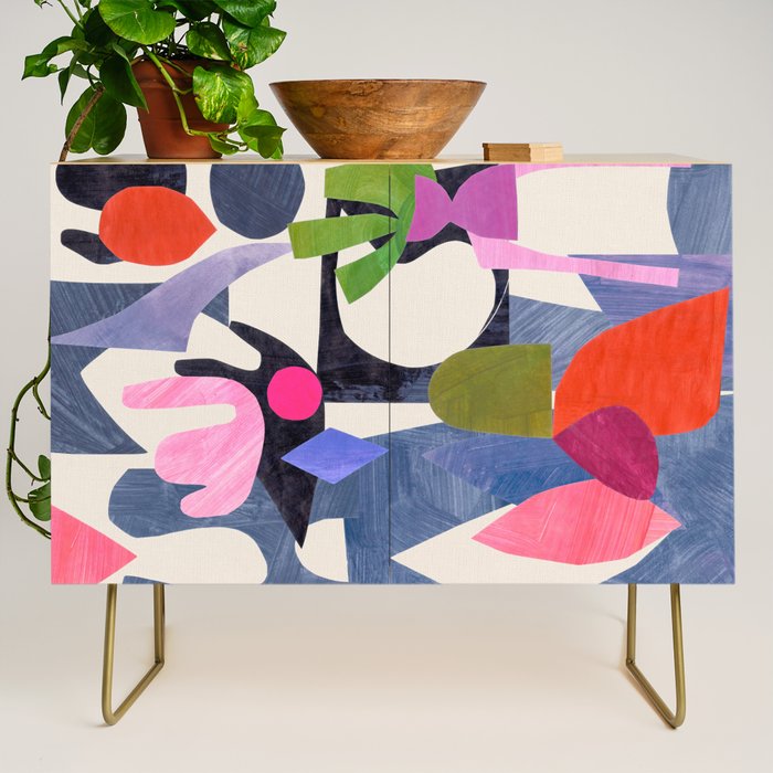 Mid Night Cactus Credenza Gallery Image 1