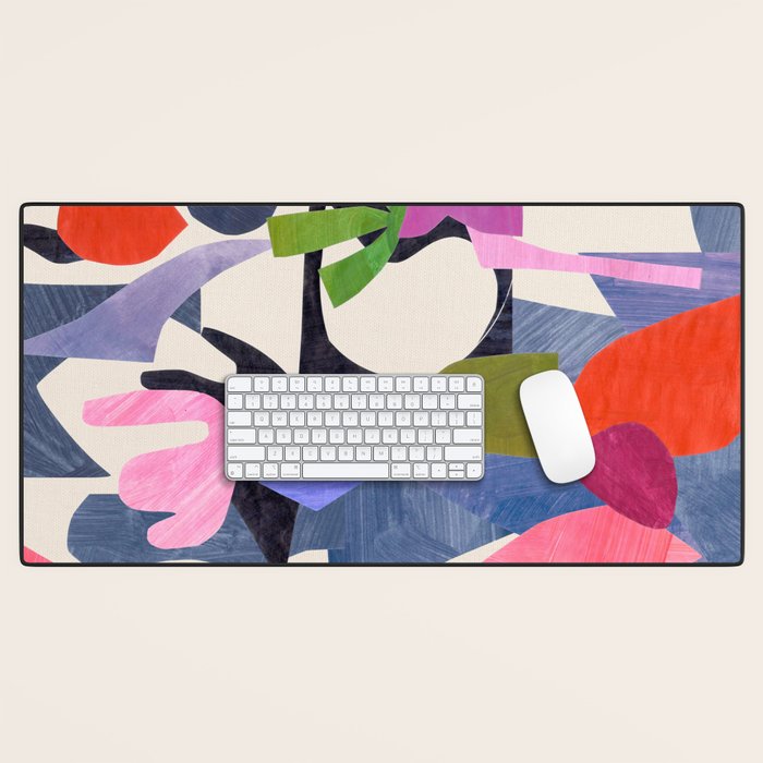 Mid Night Cactus Desk Mat Gallery Image 1