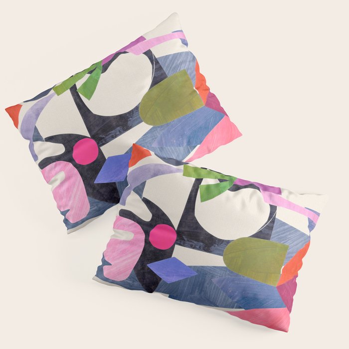Mid Night Cactus Pillow Sham Gallery Image 3