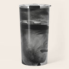 Clint Eastwood Smoking a Cigar Retro Vintage Art Travel Mug Gallery Image 1