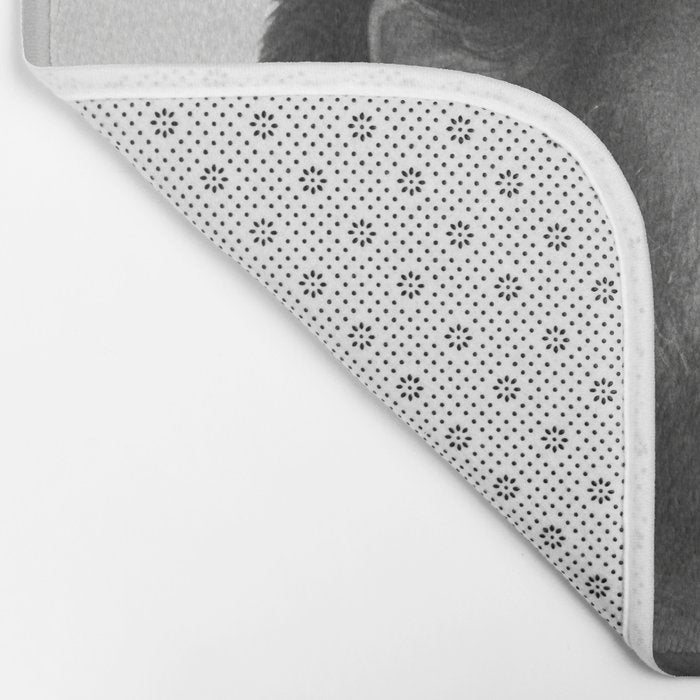 Clint Eastwood Smoking a Cigar Retro Vintage Art Bath Mat Gallery Image 2