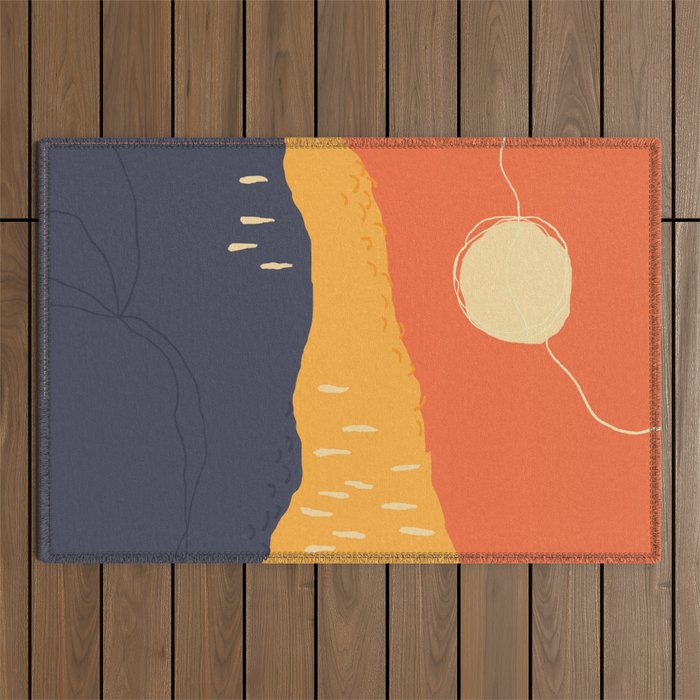 Sunrise Mountain Outdoor Rug Gallery Image 1
