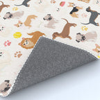 Cute Dog Pattern Rug Gallery Image 4