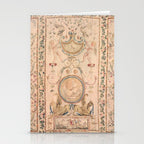 Antique 18th Century French Beauvais Grotesque Tapestry Stationery Card Gallery Image 2