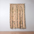 Antique 18th Century French Beauvais Grotesque Tapestry Window Curtain Gallery Image 3