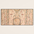 Antique 18th Century French Beauvais Grotesque Tapestry Desk Mat Gallery Image 3