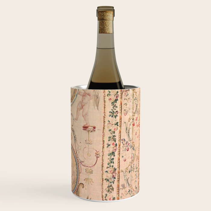 Antique 18th Century French Beauvais Grotesque Tapestry Wine Chiller Gallery Image 3