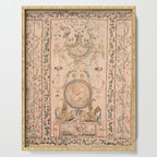 Antique 18th Century French Beauvais Grotesque Tapestry Serving Tray Gallery Image 1