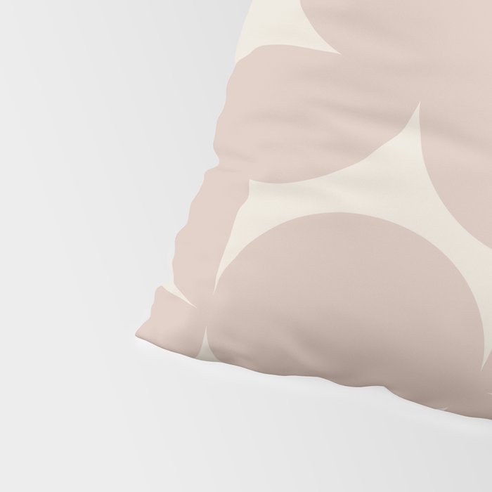 Contemporary Geometric Shapes - Natural Neutral Pillow Sham Gallery Image 4