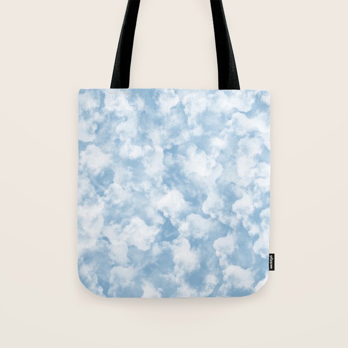 Clouds Pattern Tote Bag Gallery Image 1