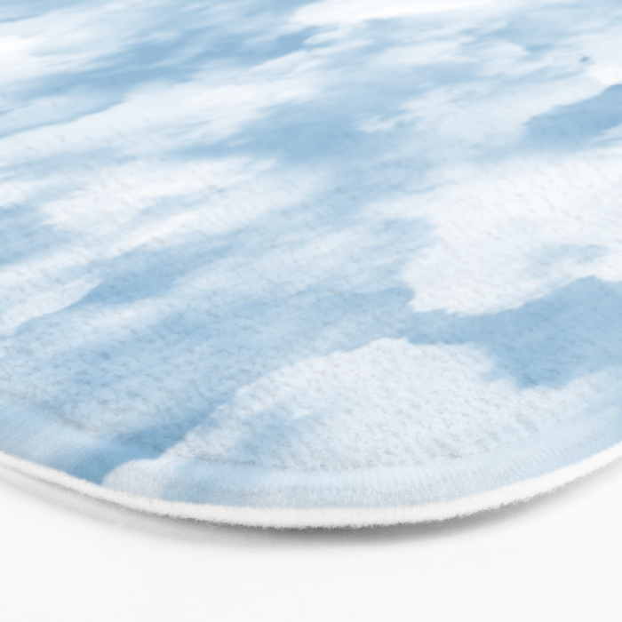 Clouds Pattern Bath Mat Gallery Image 3